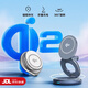 MOYIEAKAN Magsafe磁吸無(wú)線(xiàn)充電器 蘋(píng)果17pro手機iPhone16/15/14/13耳機Apple Watch手表三合一充電支架底座 qi2認證版-深空灰【360°自由旋轉｜折疊便攜】