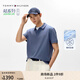 TOMMY HILFIGER【輕涼感】25夏季男絲棉混紡商務(wù)純色短袖T恤翻領(lǐng)POLO41178 深藍(lán)色C9T M （推薦：135-150斤）