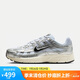 耐克NIKE男子休閑鞋 P-6000 運動鞋CD6404-105銀/白45
