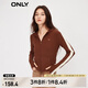 ONLY秋冬通勤風(fēng)時(shí)尚連帽拼接短款開衫衛(wèi)衣女|12339R007 E11 焦棕色-追單第二批 M 165/84A