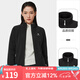 駱駝（CAMEL）戶外抓絨衣女加絨保暖搖粒絨衛(wèi)衣加厚外套沖鋒衣內(nèi)膽 A0W118153，曜石黑，女 L