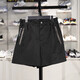 李寧女子運動(dòng)短褲2025夏季新款戶(hù)外系列寬松速干休閑短褲AKSV244 -5黑色 M