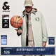 杰克·瓊斯（JACK&JONES）NBA聯(lián)名凱爾特人隊(duì)冬季新款翻領(lǐng)長(zhǎng)款刺繡裝飾羽絨服男裝224423010 E02豆綠色 L 180