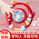 森凱哆【可咬兒童】嬰兒玩具手搖鈴音樂(lè )手拍鼓寶寶6-12個(gè)月安撫早教益智 【電池+螺絲刀】帶稱(chēng)呼搖鈴鼓龍貓紅