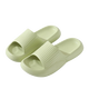 家怡 女士踩屎感厚底涼拖鞋綠色38-39碼