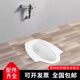 TOTO蹲便器CW8RB公共衛(wèi)生間陶瓷蹲便池腳踏水箱感應器防臭大便器套裝 蹲便器+603手按閥