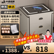 虎牌保險(xiǎn)柜家用智能床頭保險(xiǎn)柜隱形式無線充電小型木質(zhì)抽屜全鋼防盜一體隱藏式保險(xiǎn)箱密碼指紋解鎖 【輕奢款】淺灰（無線充電+三色燈+感應(yīng)燈） 指紋解鎖（指紋/密碼/鑰匙）