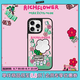 CASETIFY Rich Flower-有錢花系列 天天杠上花 適用于iPhone15/16 Plus/Pro/Max手機(jī)保護(hù)殼 鏡面黑框Magsafe iPhone 16 Pro Max