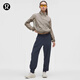 lululemon丨Tearaway 女士中腰雙側排扣運動(dòng)褲 速干芯吸 LW5GO4A 恣意藍 M