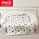 可口可樂(lè )抱枕被二合一1.5米車(chē)用夏季辦公室兩用夏涼被午睡被子沙發(fā)靠墊 小波點(diǎn) 40cm*40cm 展開(kāi)100*150cm