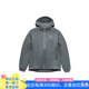 始祖鳥（ARC'TERYX） ATOM AR Atom系列 Ar 防風(fēng)透氣耐磨保暖純色休閑運(yùn)動(dòng)連帽 芯片灰/Microchip S