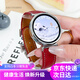 華為（HUAWEI）手表WATCH GT5女款智能情緒健康2024新款gt卵巢功能評估+女友+老婆+情人節(jié)禮物真皮質雙磁吸H扣表 GT5冰晶藍+酒紅色荔枝紋表帶