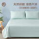 DAPUA類(lèi)純棉老粗布床單三件套軟席套可水洗折疊涼席套綠色1.5米床
