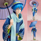 漫樂假日 初音未來櫻花雪初音miku櫻賽車初音夏雪草初音手辦模型擺件 和服始音海人kaito（初音大哥）23cm