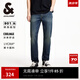 杰克·瓊斯（JACK&JONES）男裝舒適潮流高級(jí)百搭涼感面料時(shí)尚貓須水洗修身牛仔褲225232011 A14深牛仔藍(lán) 33 180 W33/L32