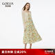 歌莉婭減齡2025新款夏日多巴胺絕美穿搭套裝流行兩件套裙1E5CAB220 8CD夏夢金橘 S