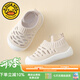 G.DUCKKIDS小黃鴨夏季透氣寶寶兒童鞋子軟底學(xué)步鞋鞋兒童室內(nèi)幼兒地板鞋子 卡其 12.5 CM