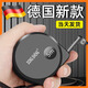JCZS德國(guó)品牌卷尺家用5米10米鋼米尺加硬防割手設(shè)計(jì)師原裝圈尺盒 德國(guó)黑殼白磨砂 3米16mm 1把裝【廠家承諾 壞了包賠】