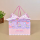 奧姿培六一兒童節禮品袋卡通兒童生日禮品盒滿(mǎn)月禮盒空盒子周歲包裝盒手 女寶粉色【1個(gè)裝】23*23*14cm