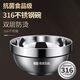 【清倉】304特厚不銹鋼湯鍋煲湯燉鍋煮面煮粥奶鍋火鍋電磁爐通用 不銹鋼小碗 8cm