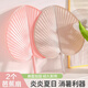 侑家良品 塑料大蒲扇2個(gè) 家用夏天扇子手搖耐用芭蕉大蒲扇