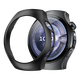 威千圖適用華為WATCH5保護(hù)殼HUAWEI WATCH 5 46mm保護(hù)套手表保護(hù)鏤空覆蓋手表殼 46mm 黑色