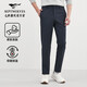 七匹狼加絨休閑褲男時(shí)尚商務(wù)半松緊保暖長(cháng)褲男舒適溫暖秋冬褲子百搭下裝