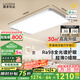 鹿家良品（LUUGAA）羅庚精靈全光譜護(hù)眼客廳吸頂燈簡(jiǎn)約現(xiàn)代客廳燈大燈臥室燈中山燈具 【薦】全光譜客廳110cm無(wú)極光123W智能聯(lián)動(dòng)