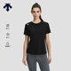DESCENTE迪桑特WOMEN’S TRAINING系列女士短袖針織衫 BK-黑色 M (165/84A)