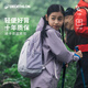 迪卡儂（DECATHLON）兒童戶外運動雙肩包背包輕便舒適休閑包雙肩包學生初中生書包KIDD 香芋紫 15升