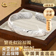 中國黃金（CHINA GOLD）繁花似錦銀手鐲女足銀開(kāi)口可調節銀生日禮物送女友老婆教師節禮物 【當/次日達】繁花似錦手鐲41±1g