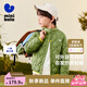 迷你巴拉巴拉男女童保暖棉服兒童換季降溫便服輕薄外套2025秋冬新款 橄欖綠 130