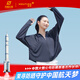 茉尋徐璐同款斗篷防曬衣冰鈦原紗女新款夏外套防曬服防紫外線透氣黑色