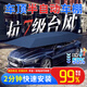 大昌攬月汽車(chē)全自動(dòng)移動(dòng)車(chē)棚車(chē)頂遮陽(yáng)傘遙控車(chē)蓬電動(dòng)折疊防曬隔熱車(chē)衣罩 半自動(dòng)【藏青色】 超大號【5.2*2.4米】