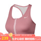 耐克女子內(nèi)衣DF SWOOSH PDED FZ BRA運(yùn)動(dòng)服FN2732-699元素粉XL