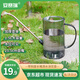 安賽瑞 噴壺 澆水水壺長(zhǎng)嘴 灑水澆花壺盆栽帶刻度  灰色 1.5L 5J00422