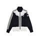 阿迪達斯 （adidas）【定制服裝】Atopos荷葉蕾絲拼接浪漫莊園長(cháng)袖外套夾克女款黑色 黑色 XS