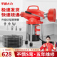 宇通大力通下水道疏通神器電動馬桶管道疏通機廚房廁所疏通神器專用工具 旗艦3000W(23.5米彈簧) 送六鉆頭 高效疏通