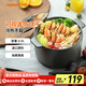 九陽（Joyoung）湯鍋砂鍋燉鍋煲湯煲仔飯家用陶瓷鍋明火燃?xì)饽透邷匦∩冲佁沾伸?【適用3-5人】-TCB3503- 3.5L