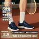 斯凱奇（Skechers）閃穿鞋男鞋夏季透氣健步鞋一腳蹬戶外休閑運(yùn)動(dòng)鞋211109