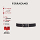 菲拉格慕（Ferragamo）男士雙面可調(diào)節(jié)式牛皮革腰帶0675158_C  _105 七夕禮物送男友