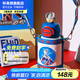 杯具熊（BEDDYBEAR）開口笑兒童雙飲保溫杯男女小學生寶寶吸管水杯送禮保溫壺女士杯子 雙飲保溫杯-賽羅奧特曼600ml