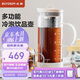 北鼎（Buydeem）泡茶壺 家用大容量多功能冷泡壺 冰飲過(guò)濾涼水壺 杏仁白1700ml