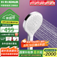 科勒（KOHLER） 淋浴花灑噴頭 手持花灑多功能蓮蓬頭軟管滑動桿底座托套餐 0水壓R33407T-CP（單手持）
