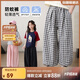 LUSON陳大豬童裝女童防蚊褲2025新款兒童褲子夏季女薄款透氣大童長(zhǎng)褲