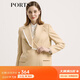 PORTS寶姿女裝 秋冬新品氣質(zhì)通勤夾克SL9J014LWE008 米駝色 S (4)