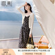香影薄款針織開衫女2025夏裝新款v領(lǐng)正肩氣質(zhì)長袖米白色外搭上衣 米白 M 160/84A/95-110斤