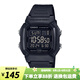 卡西歐（CASIO）手表 復(fù)古小方塊 學(xué)生多功能防水 戶(hù)外運(yùn)動(dòng)電子表 情侶表考試表 W-800H-1B