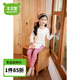 木木屋兒童保暖內(nèi)衣套裝2025新款男女童秋衣秋褲純棉男寶寶打底長袖長褲 C彩色蘿卜 100 尺碼2~3歲【 90-100cm】