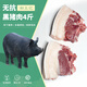 初土記無抗黑豬肉4斤 林下放養(yǎng)1年 農(nóng)場(chǎng)原產(chǎn)地直發(fā) 新鮮豬肉土豬肉順豐